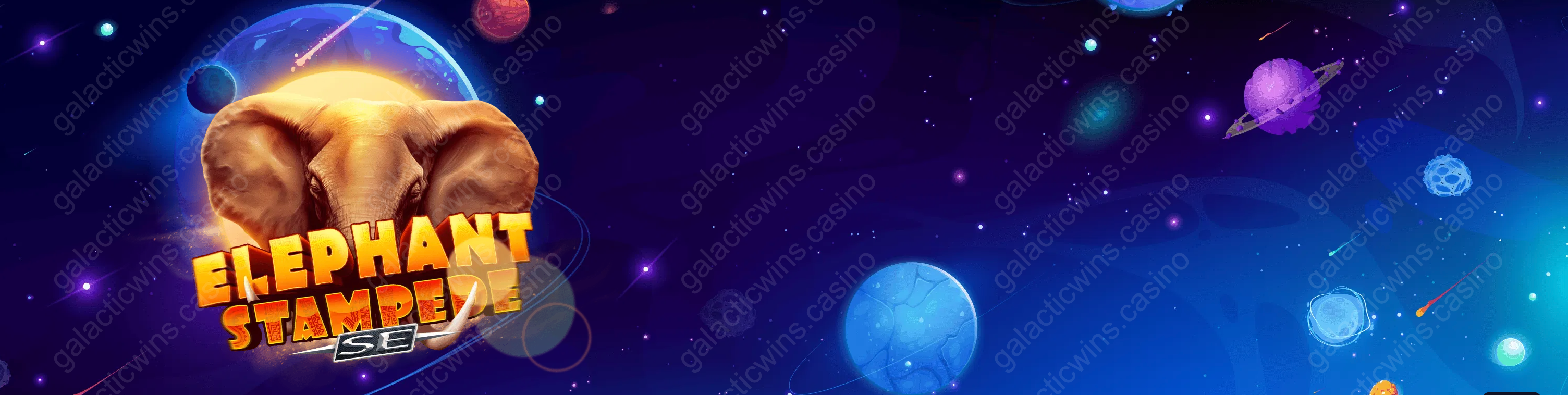 Galactic Wins Casino Banner
